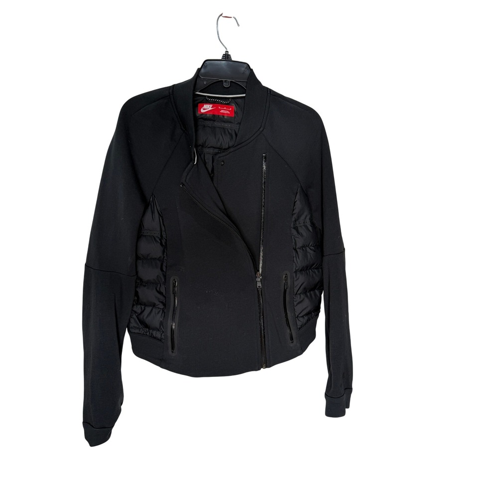 Nike Women's Tech Knit Aeroloft Jacket Black Size M - Picture 2 of 7